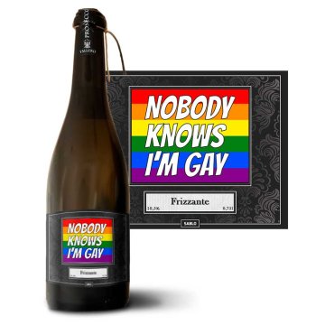 Prosecco Nobody knows I'am gay: 0,75 l