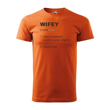 Tričko s potlačou Wifey