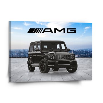 Obraz AMG auto: 150x110 cm