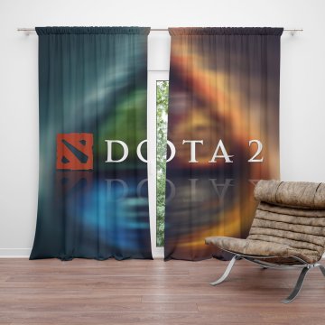 Závěs DOTA 2 Glow: 2ks 140x250cm