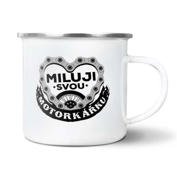 Plecháčik Miluji svou motorkářku: 300 ml