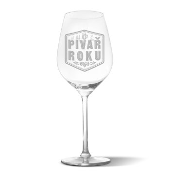 Pohár na víno Pivař roku: 49 cl