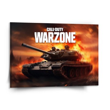 Obraz Call of Duty Warzone - tank: 150x110 cm