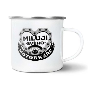 Plecháčik Miluji svého motorkáře: 300 ml