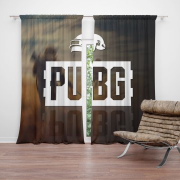 Závěs PUBG Vojáci: 2ks 140x250cm