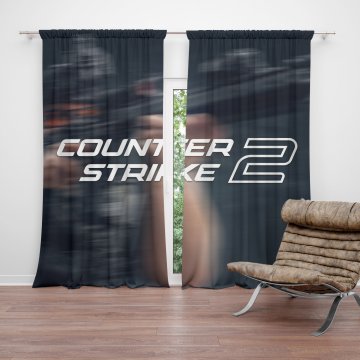 Závěs Counter Strike 2 Voják 2: 2ks 140x250cm