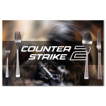 Prostírání Counter Strike 2 Voják: 40x30cm