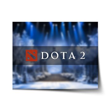 Plakát DOTA 2 Modrá