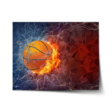 Plakát Basketbalová lopta