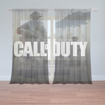 Záclony Call of Duty Vrtulník: 2ks 150x250cm