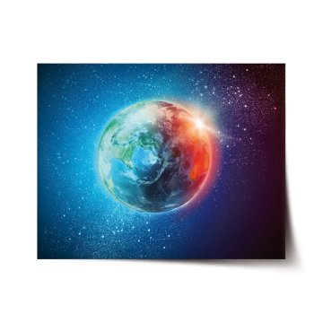 Plakát Zem vo vesmíre