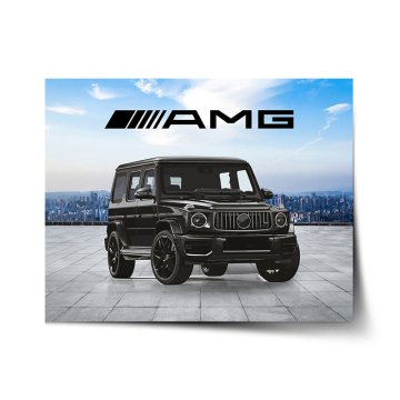 Plakát AMG auto