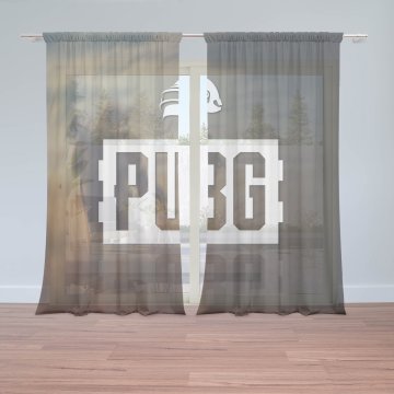 Záclony PUBG Vojáci: 2ks 150x250cm