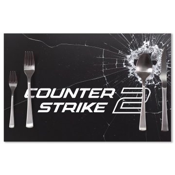 Prostírání Counter Strike 2 Průstřel: 40x30cm