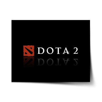 Plakát DOTA 2 Černá