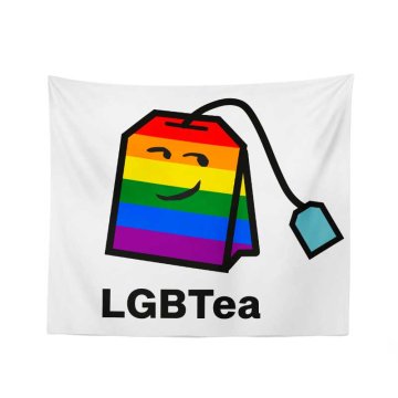 Deka LGBT Tea: 150x120 cm