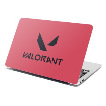 Samolepka na notebook VALORANT Red