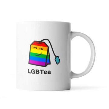 Hrnček LGBT Tea: 330 ml