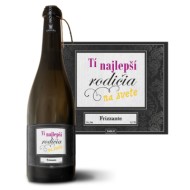 Prosecco Ti nejlepší rodiče na světě: 0,75 l