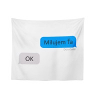 Deka Milujem ťa - OK: 150x120 cm