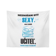 Deka Neznášam byť sexy, ale som učiteľka: 150x120 cm