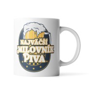 Hrnček Největší milovník piva: 330 ml