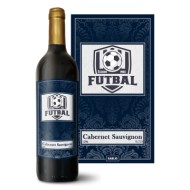 Červené víno Žiju pro fotbal: 0,75 l 