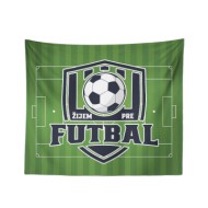 Deka Žijem pre futbal: 150x120 cm