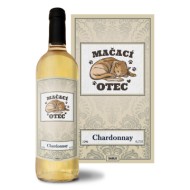 Biele víno Mačací otec: 0,75 l