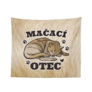 Deka Mačací otec: 150x120 cm