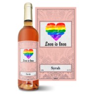 Ružové víno Love is Love: 0,75 l