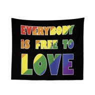 Deka Everybody is free to love: 150x120 cm