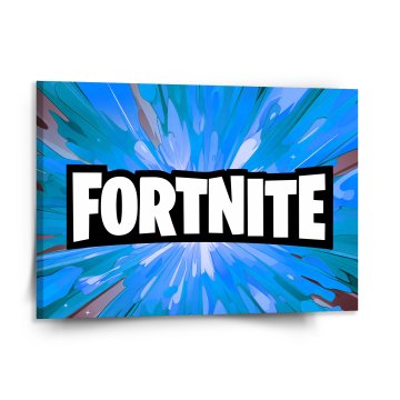 Obraz FORTNITE modrá: 150x110 cm