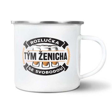 Plecháčik Rozlučka se svobodou tým ženicha: 300 ml