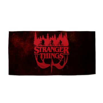 Ručník Stranger Things Red