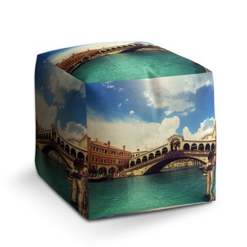 Taburet Ponte di Rialto: 40x40x40 cm