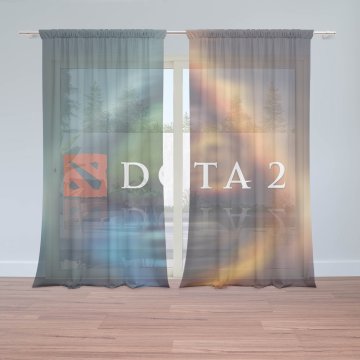 Záclony DOTA 2 Glow: 2ks 150x250cm