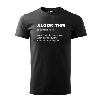 Tričko s potlačou Algorithm