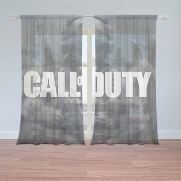 Záclony Call of Duty Voják: 2ks 150x250cm