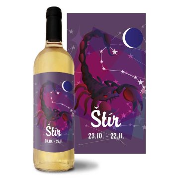 Biele víno Štír: 0,75 l