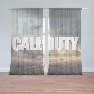 Záclony Call of Duty Bojiště: 2ks 150x250cm