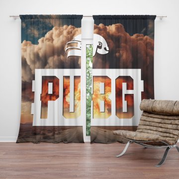 Závěs PUBG Exploze 1: 2ks 140x250cm