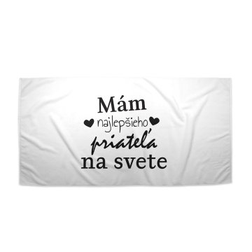 Uterák Ja mám najlepšieho priateľa na svete