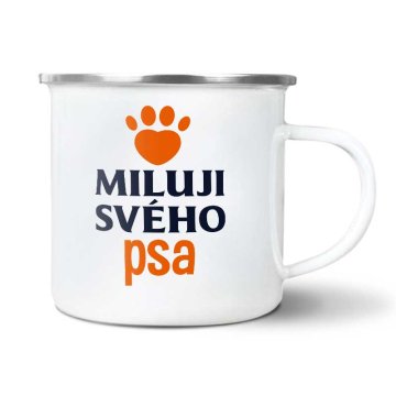 Plecháčik Miluji svého psa: 300 ml