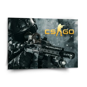 Obraz CS:GO Voják 1: 150x110 cm